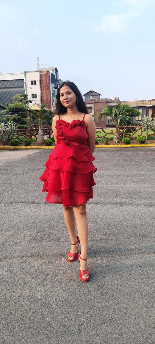 Customer photo review of Scarlet Showstopper Dress