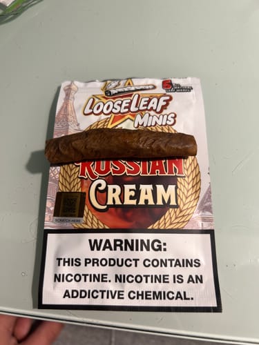 Customer photo review of Russian Cream LooseLeaf Minis (40 Count)