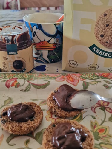 Customer photo review of KETOCIOK 250G CREMA SPALMABILE NOCCIOLE IGP E CACAO SENZA ZUCCHERO