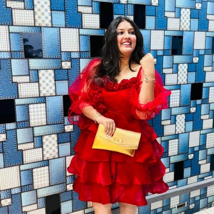 Customer photo review of Scarlet Showstopper Dress