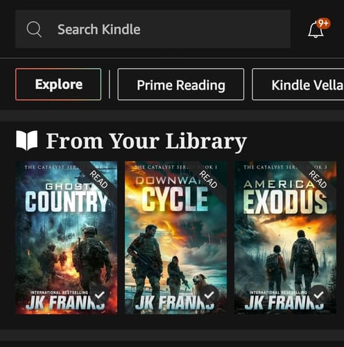 Customer photo review of The Catalyst Series eBook Collection