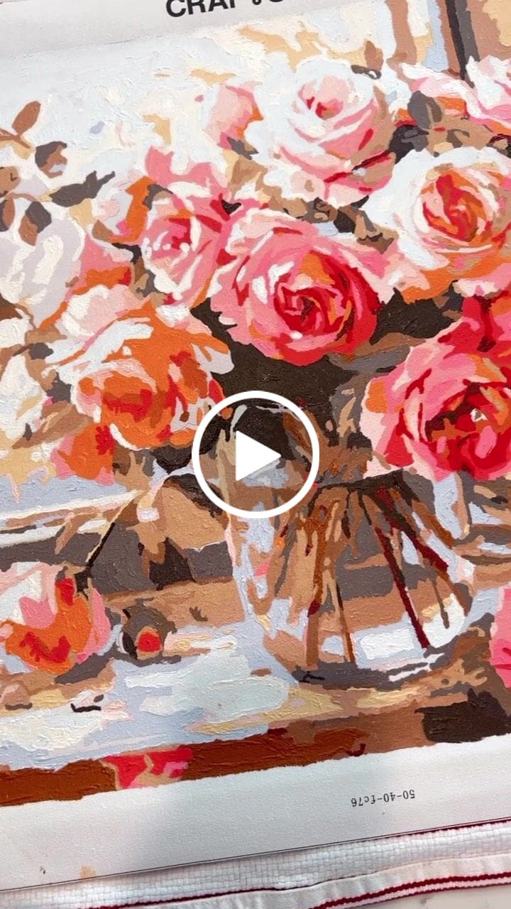 Customer video review of Numbered Roses