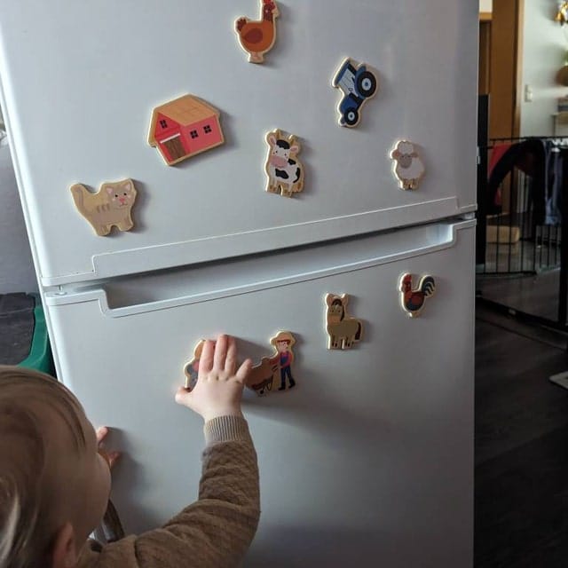 Customer photo review of Kühlschrankmagnete: Bauernhof