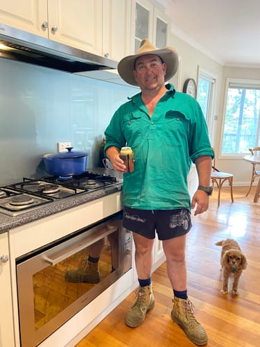 Customer photo review of Buggy Rig Footy Shorts - WITH POCKETS