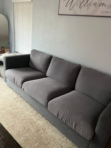 Customer photo review of Magic Sofa Cover - Classic