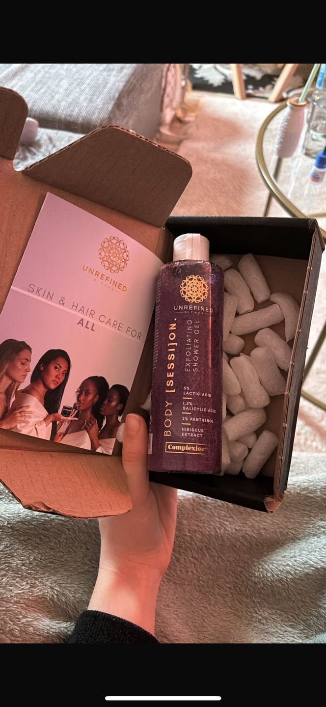 Customer photo review of BODY [SESSI]ON. - Exfoliating Shower Gel
