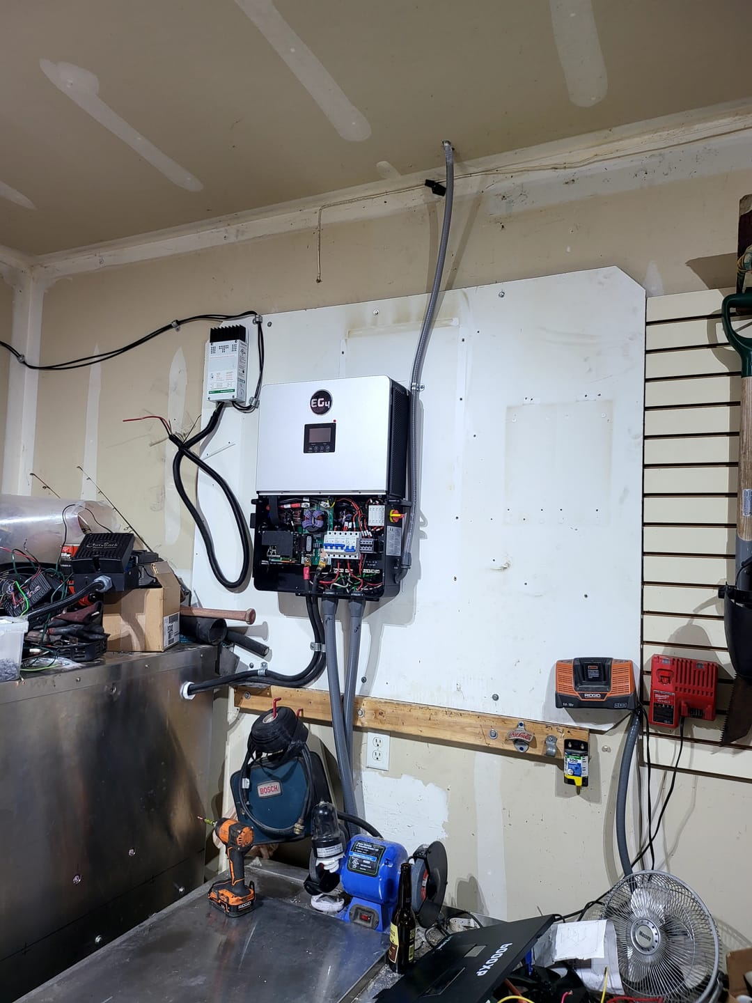 Customer photo review of EG4 6000XP Off-Grid Inverter | 8000W PV Input | 6000W Output | 480V VOC Input | 48V 120/240V Split Phase | All-In-One Solar Inverter
