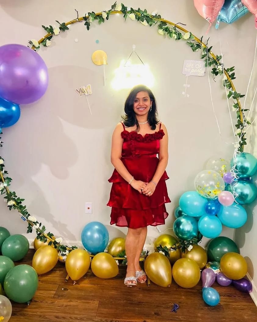 Customer photo review of Scarlet Showstopper Dress