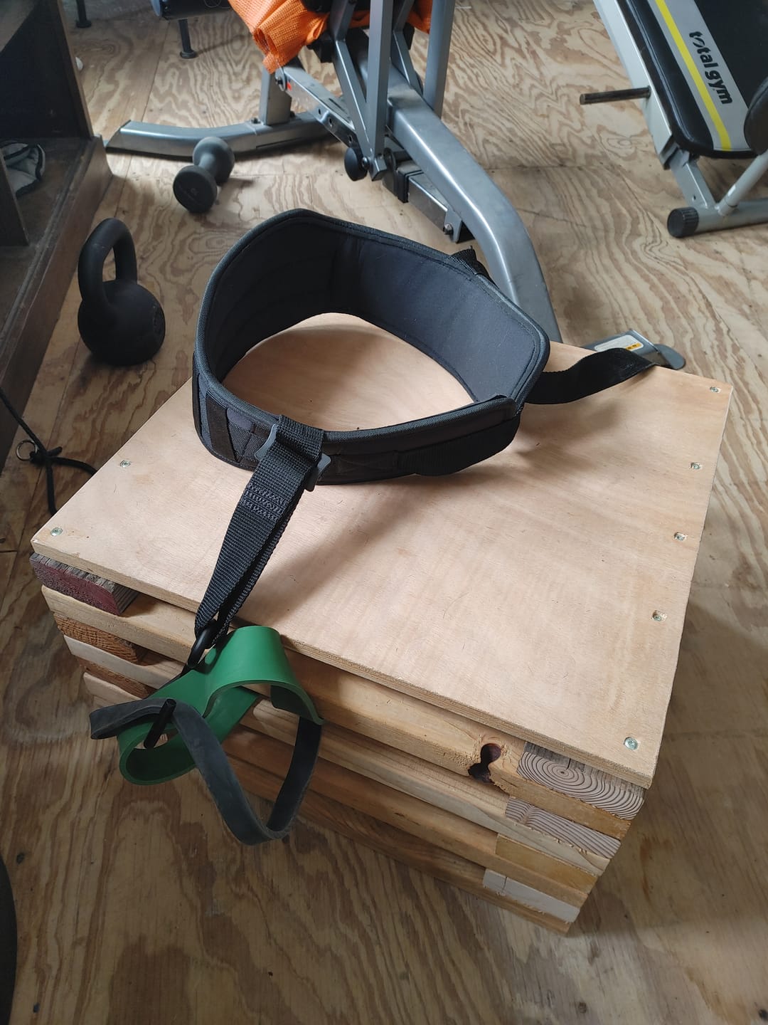 Customer photo review of Split Squat Resistance Band Belt