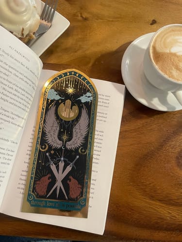 Customer photo review of *PRE-ORDER* Through Love bookmark