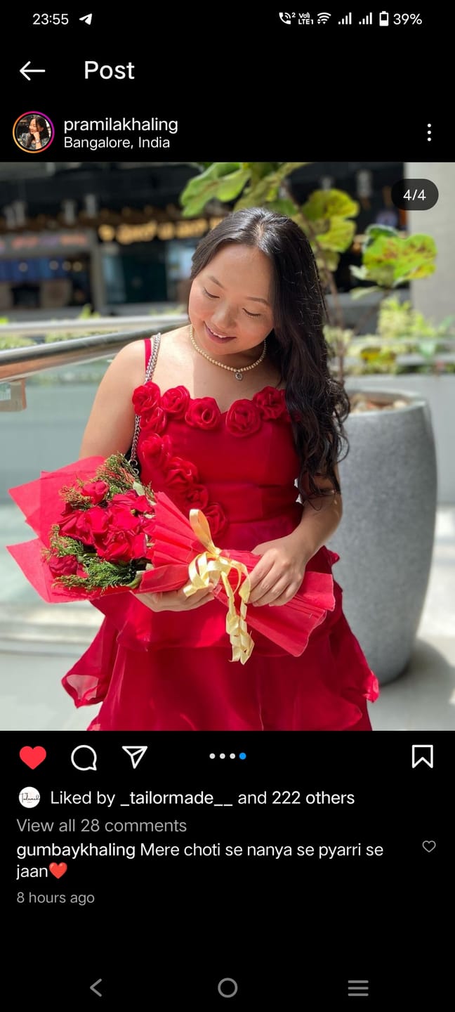 Customer photo review of Scarlet Showstopper Dress