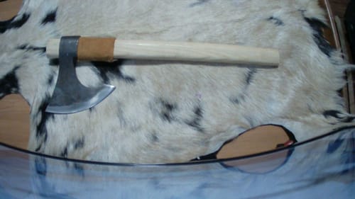 Customer photo review of Bearded Thrower - Raven Forge