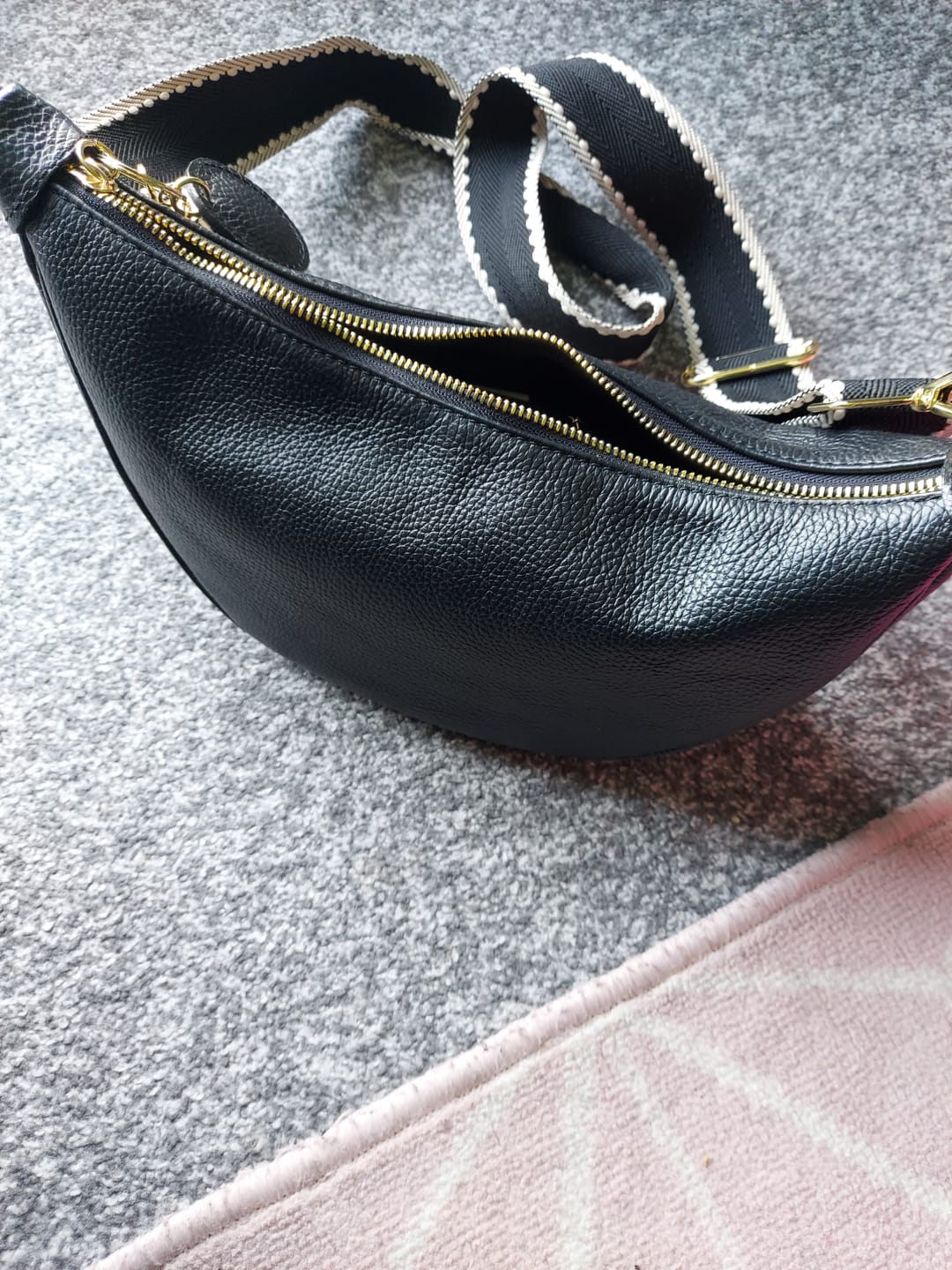 Customer photo review of The Fleur Hip Bag