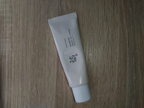 Customer photo review of BEAUTY OF JOSEON Relief Sun Rice & Probiotics SPF 50 kremas nuo saulės