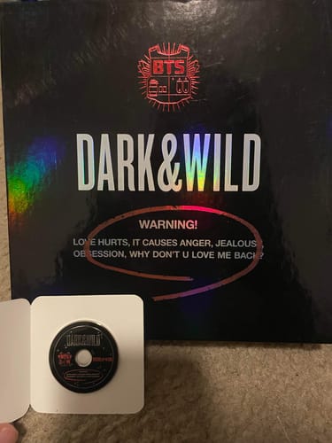 Customer photo review of BTS Anthology CD Enamel Pins Collection Part One