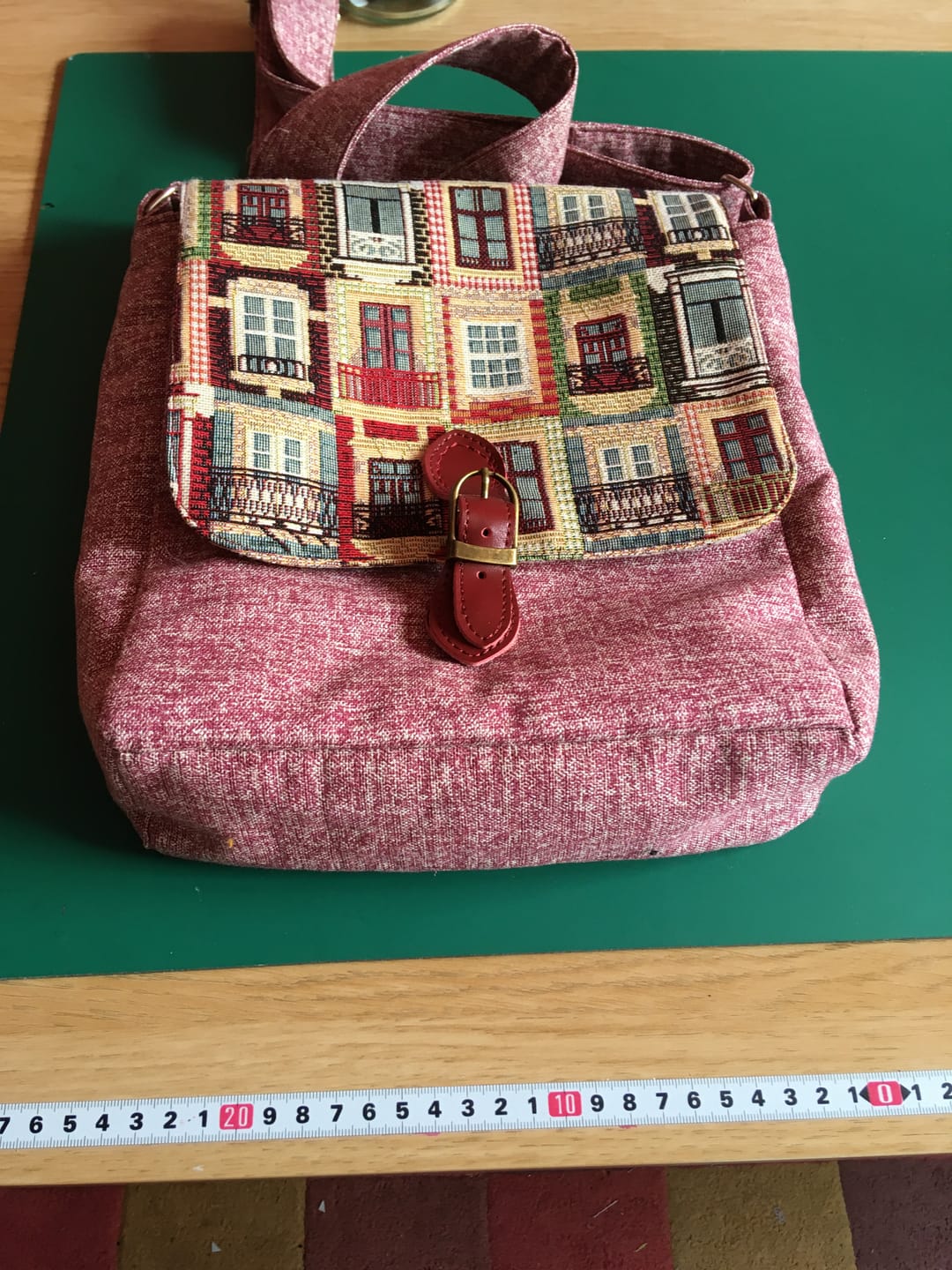Customer photo review of Lisbon Houses Tapestry Fabric