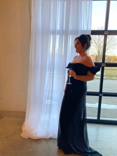 Customer photo review of Amira Gown by Gemy Maalouf - RENTAL