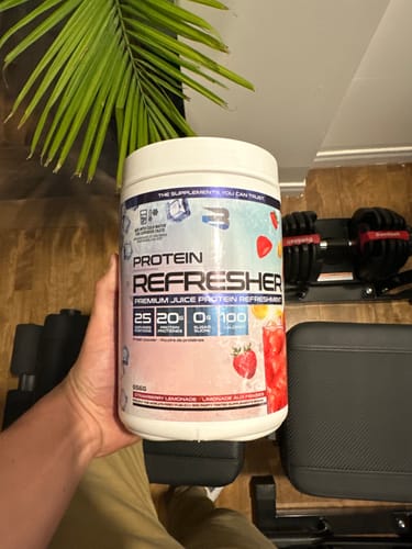 Customer photo review of Protein Refresher