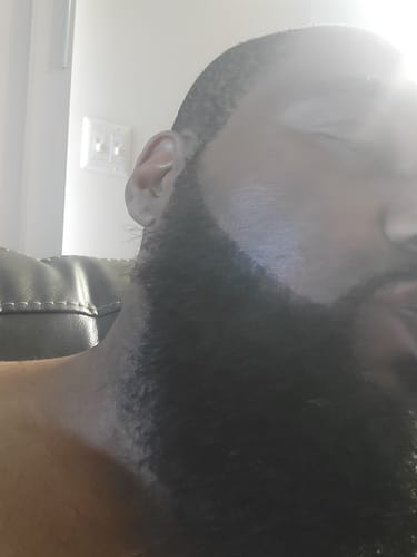 Customer photo review of Complete Beard Care Kit