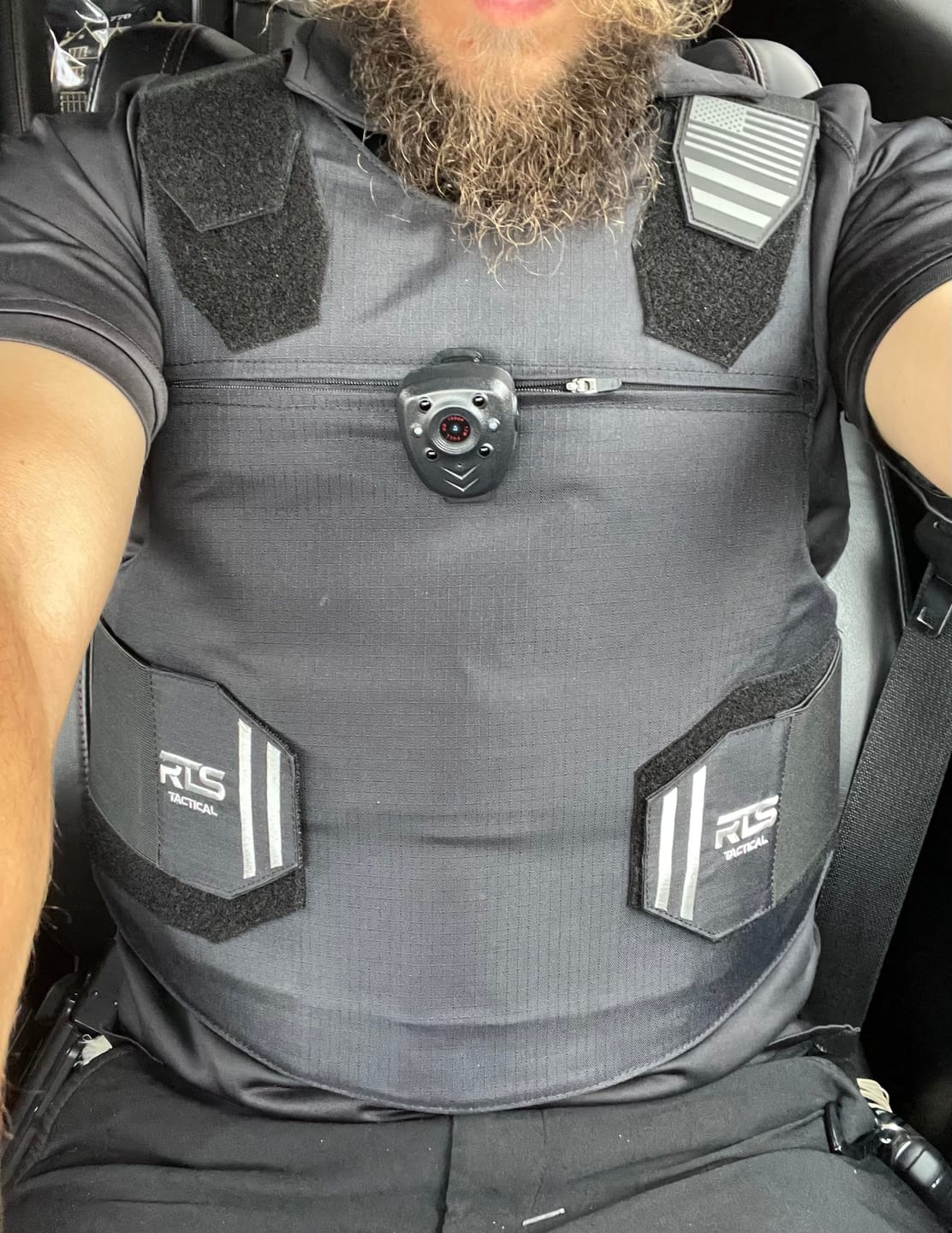 Customer photo review of RTS Tactical Hero's Level IIIA+ NIJ 06 Concealable Vest - Commander