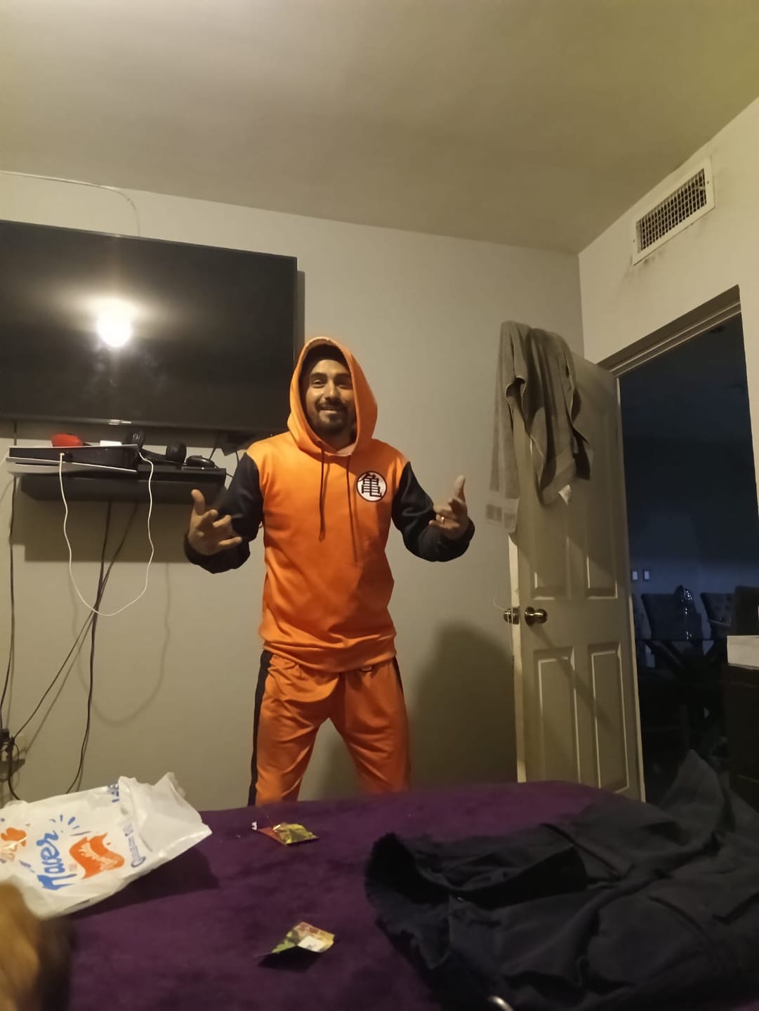 Customer photo review of Playera Pijama Dragon Ball Goku Uniforme