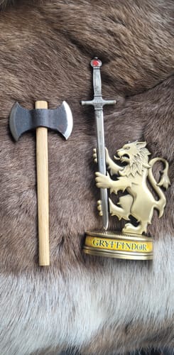 Customer photo review of Sword Of Godric Gryffindor Letter Opener with stand