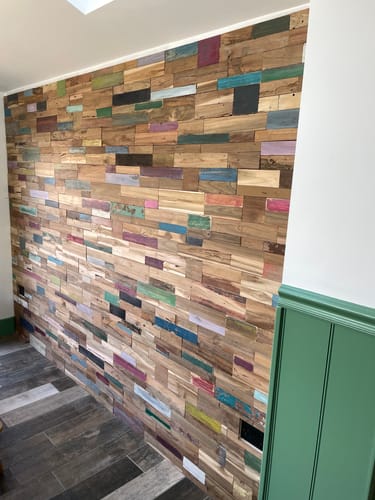 Customer photo review of Java Teak Panels