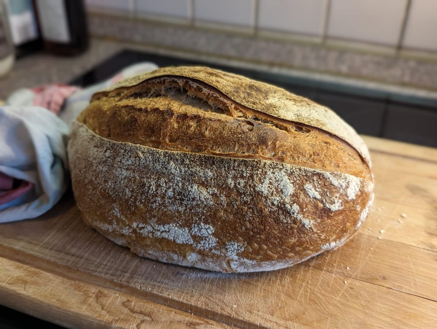 Customer photo review of BIO Backfreude Sauerteig-Kit: Anstellgut & Knusperrezepte