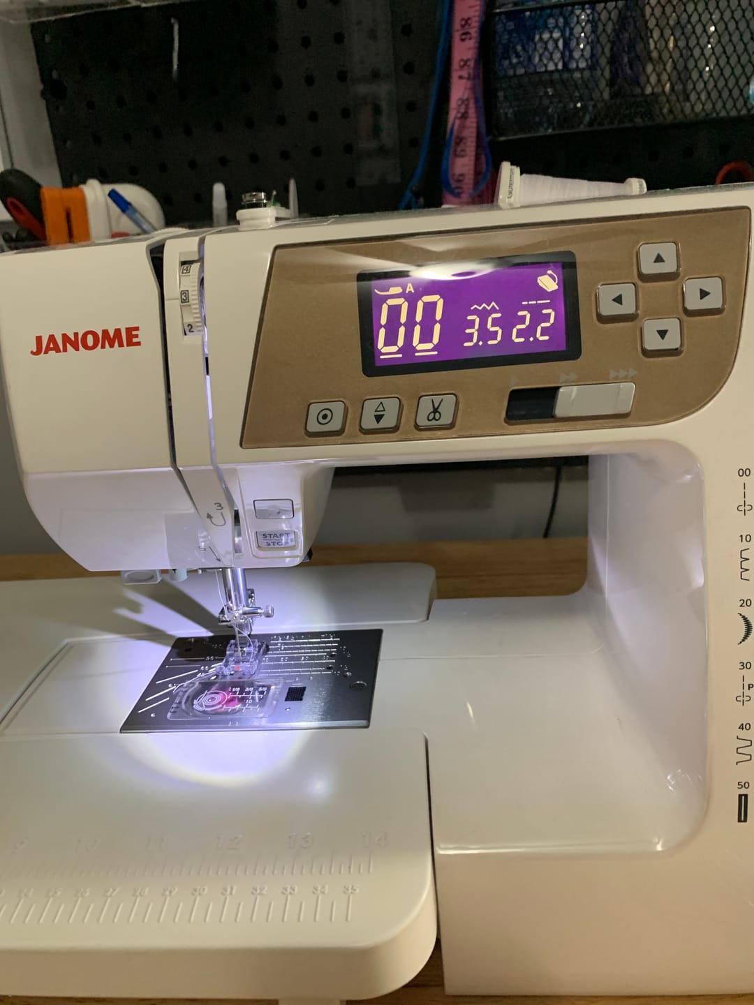 Customer photo review of Cover Plate, Janome #502017104