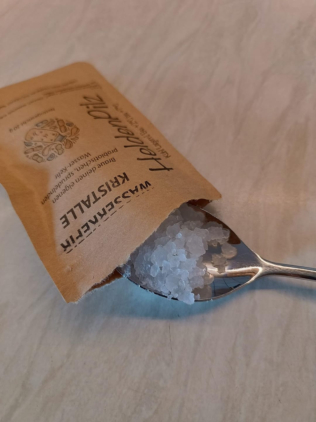 Customer photo review of BIO Wasserkefir-Kickstart: Potente Japankristalle