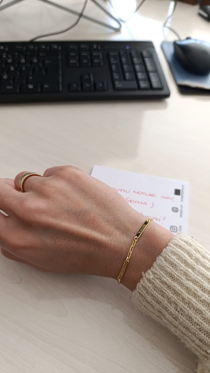 Customer photo review of Moments Bileklik