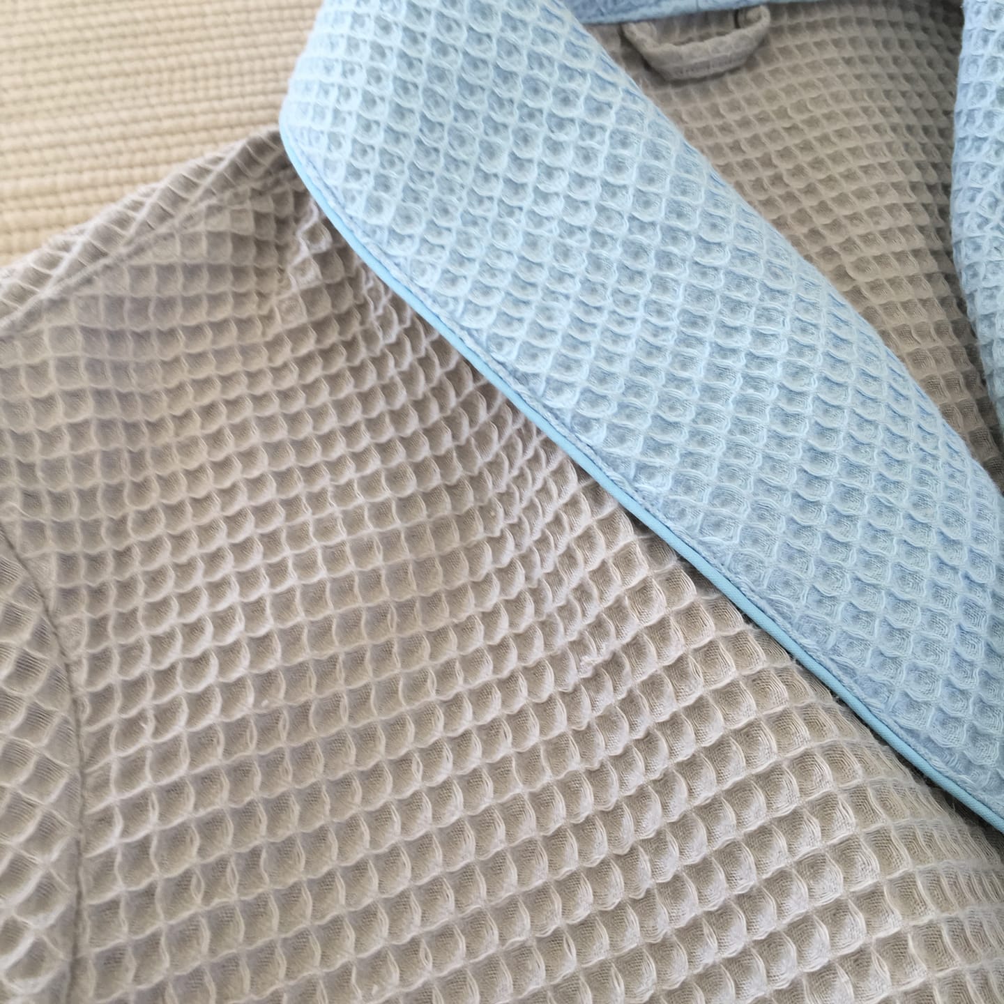 Customer photo review of 100% Cotton Waffle Fabric