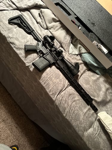 Customer photo review of Sniper MT4-16X50AOL Scope with Red, Green Illuminated Reticle