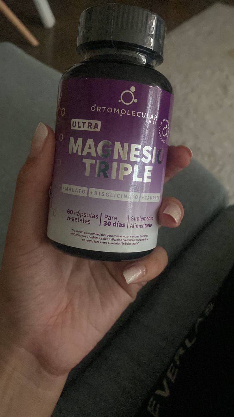 Customer photo review of Ultra Magnesio Triple-60 cáps