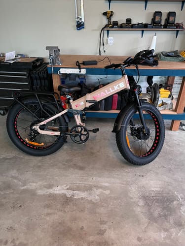 Customer photo review of 2025 Wallke X3 Max Folding 2800W Electric Bike