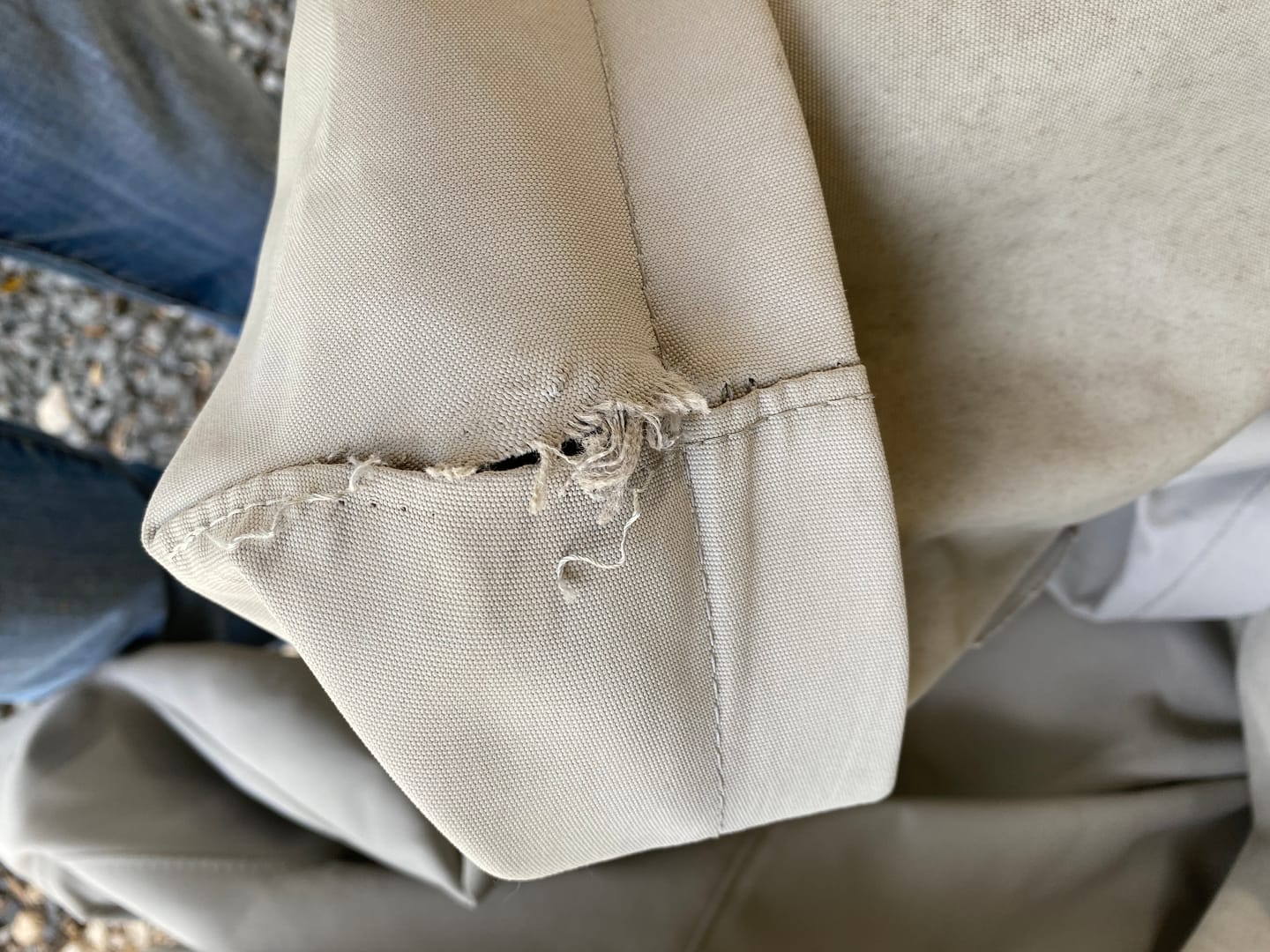 Customer photo review of Outdoor UV Thread, Coats & Clark (200 yards)