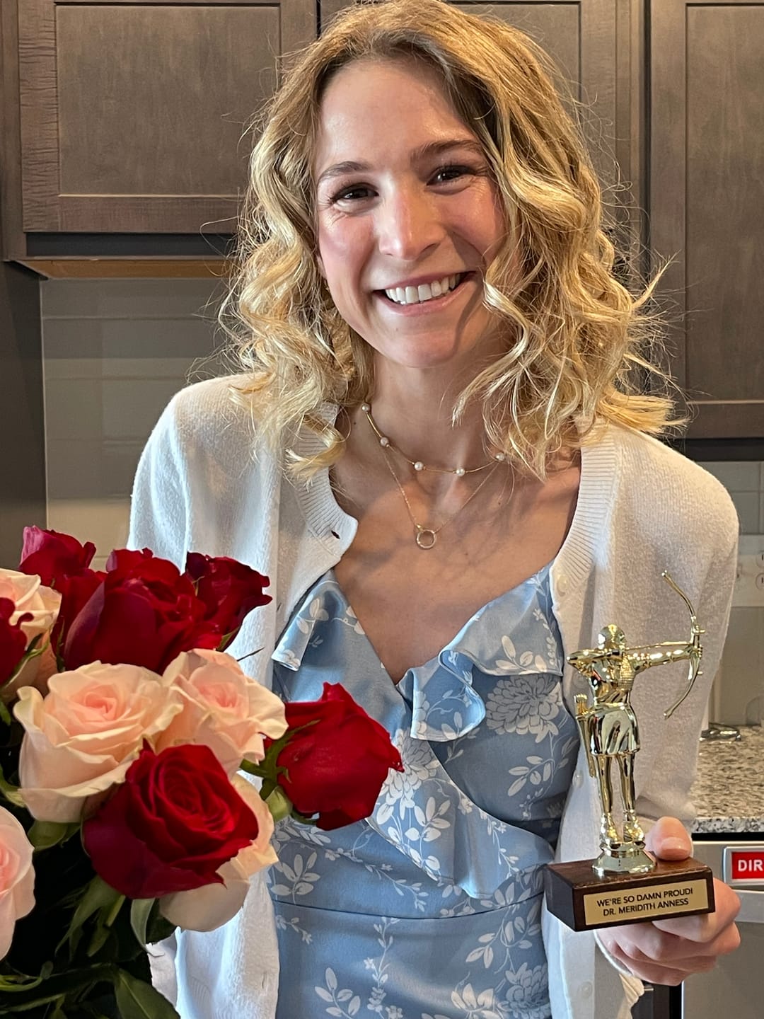 Customer photo review of custom trophy