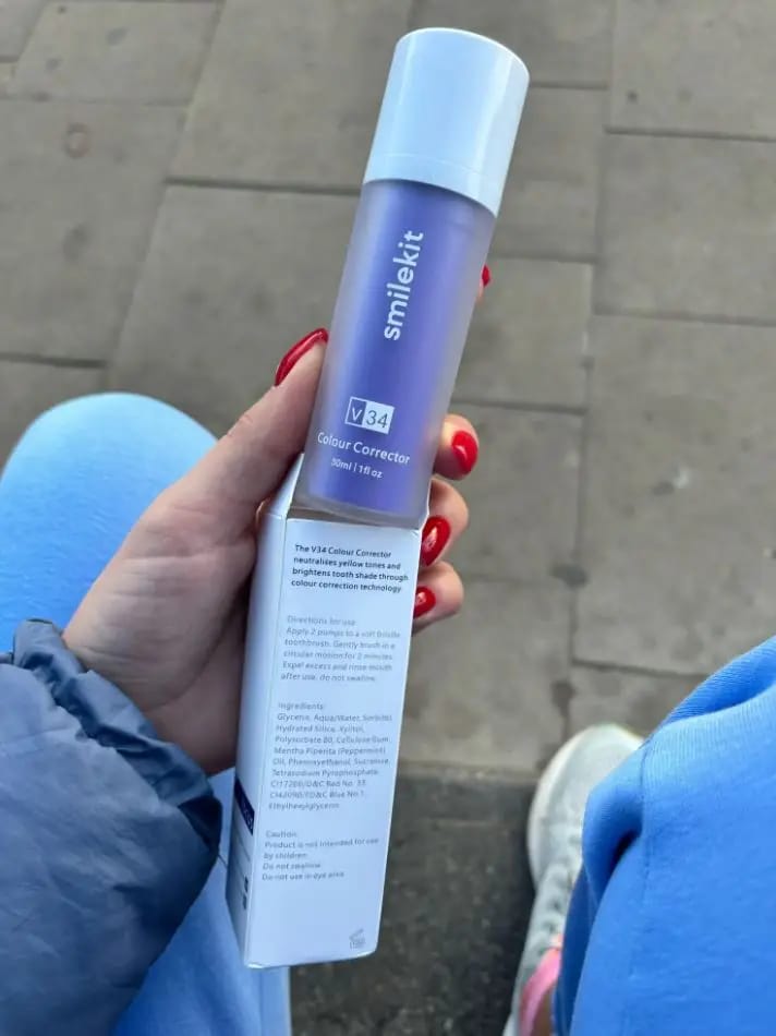 Customer photo review of Sérum Blanchissant V34
