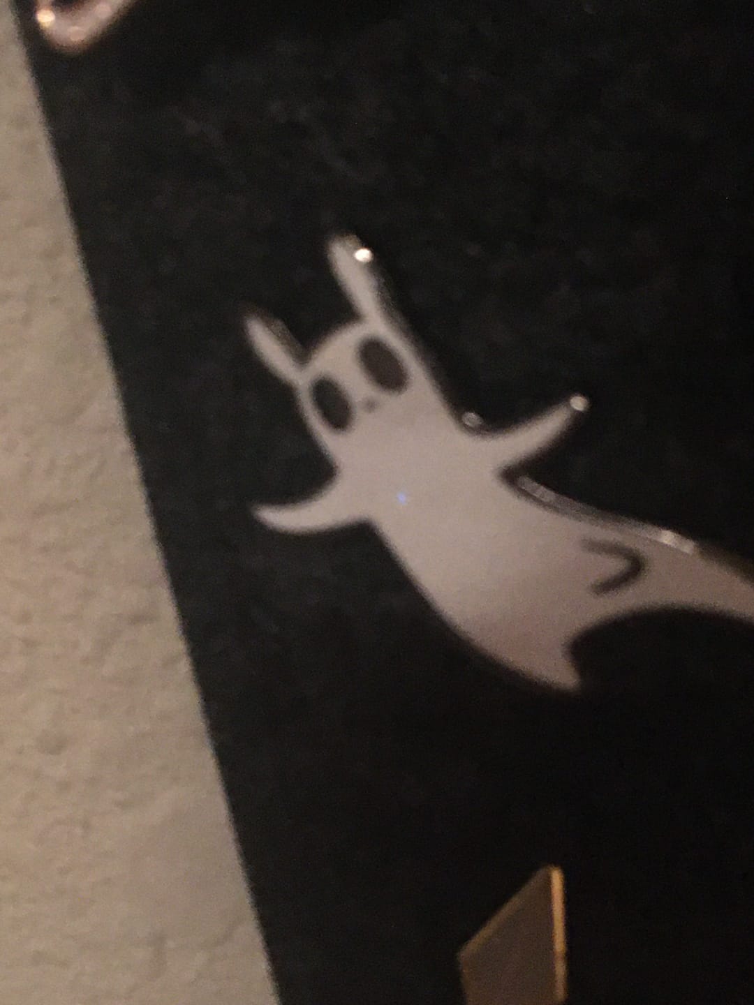 Customer photo review of Rain World - Slugcat Pin
