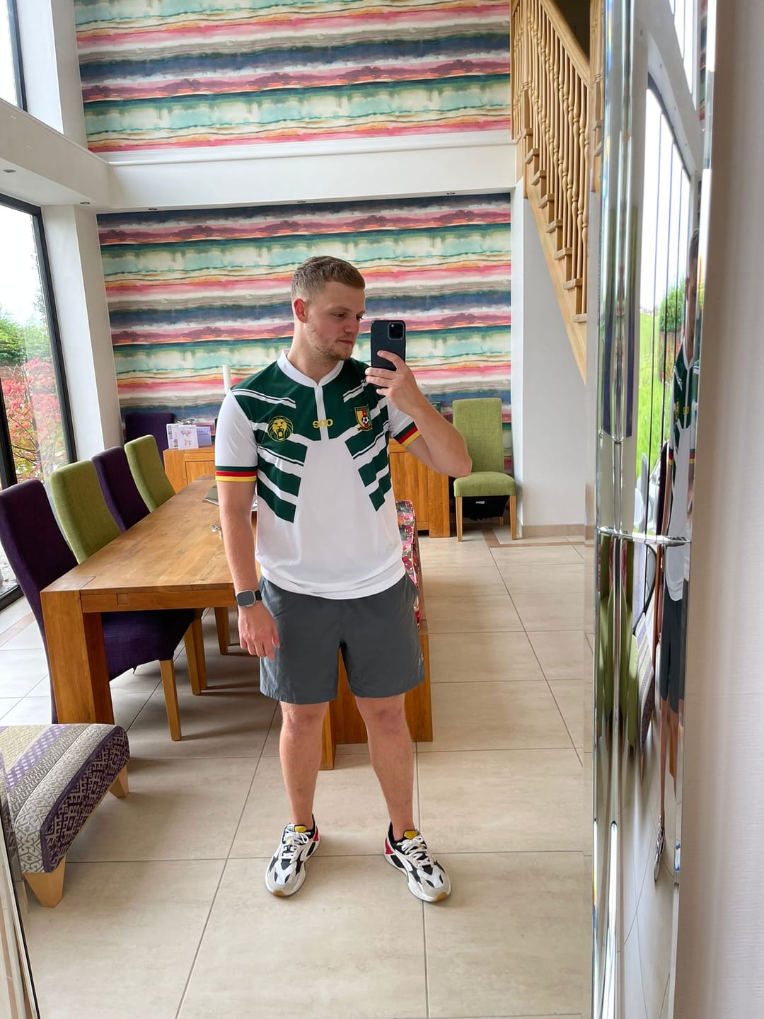Customer photo review of Men’s Football Shirt Mystery Box