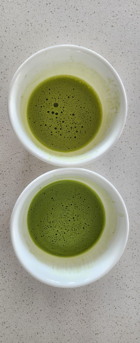 Customer photo review of Classic Matcha Taste Pack