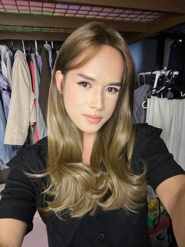 Customer photo review of 22" Natural Wavy