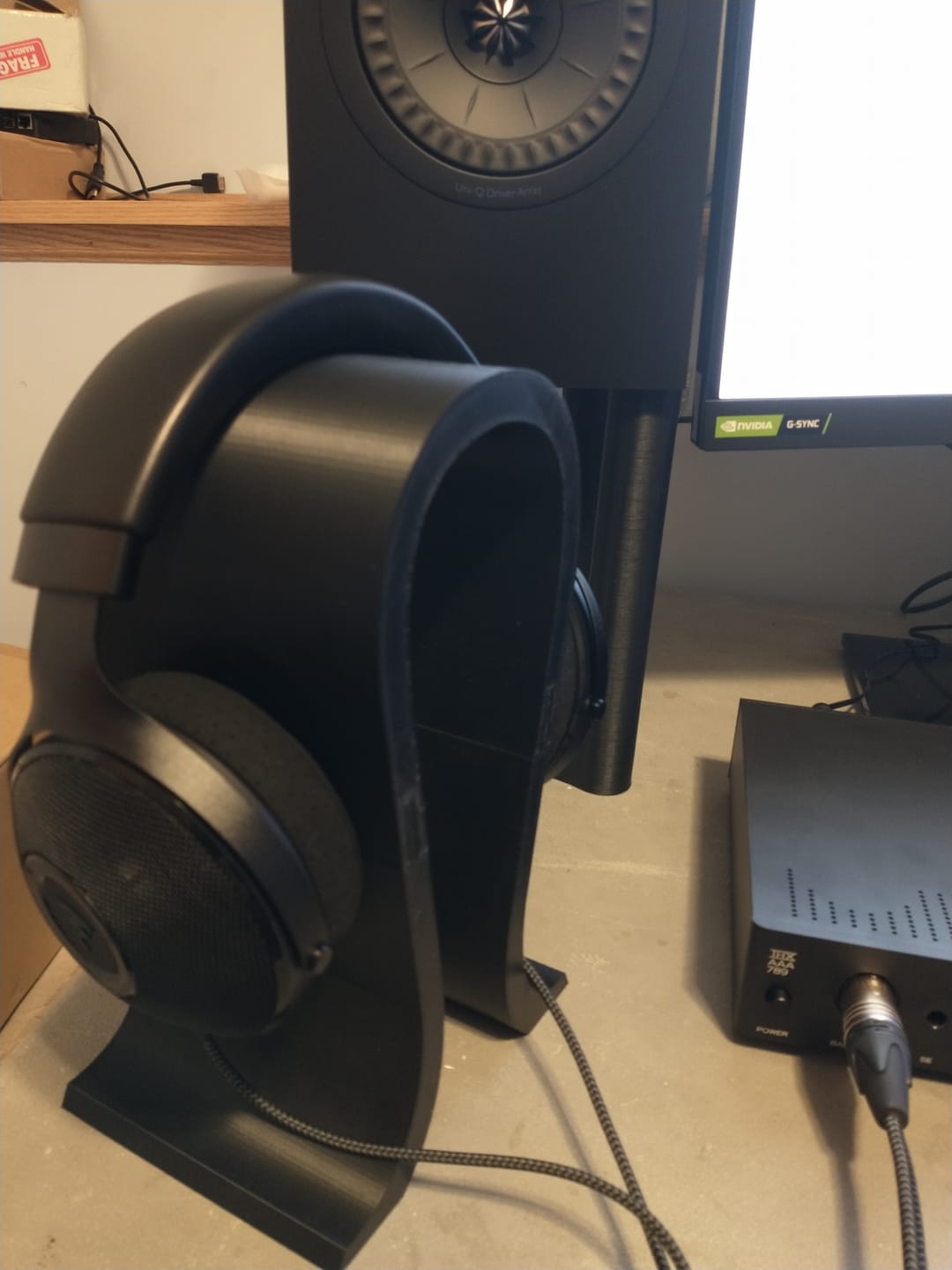 Customer photo review of Matte Black PETG Filament 1.75mm 1kg