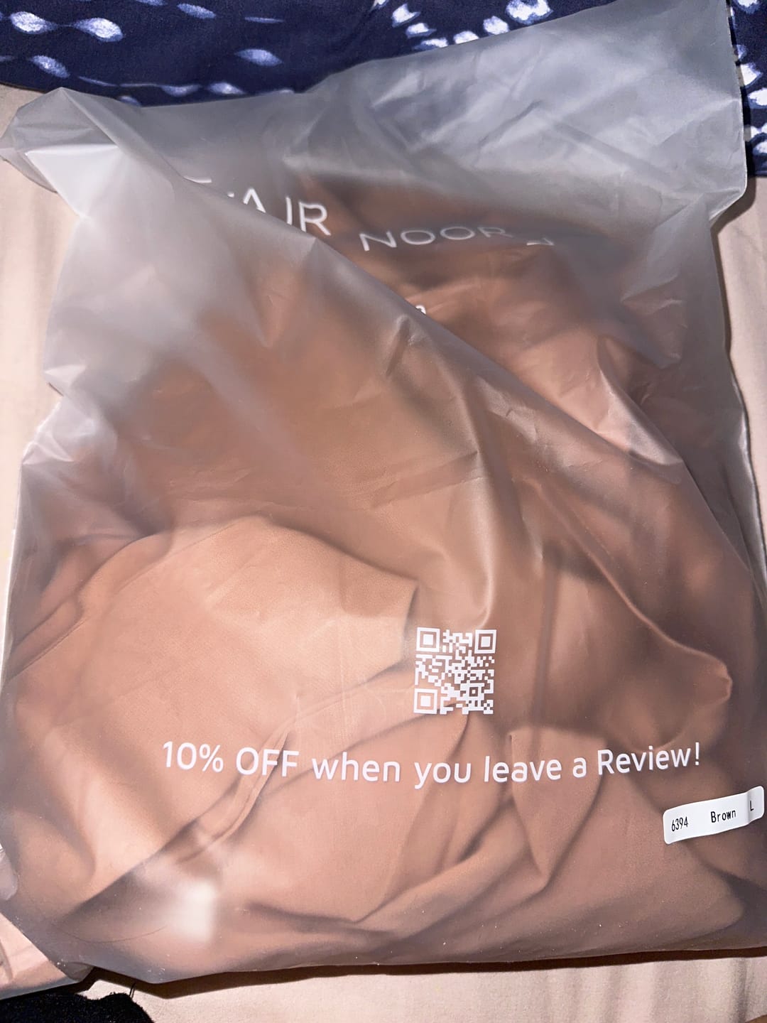 Customer photo review of Khatijah Abaya - Brown