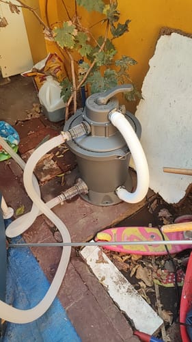 Customer photo review of Filtro de Arena Avenli Piscina Estructural 800 Gal