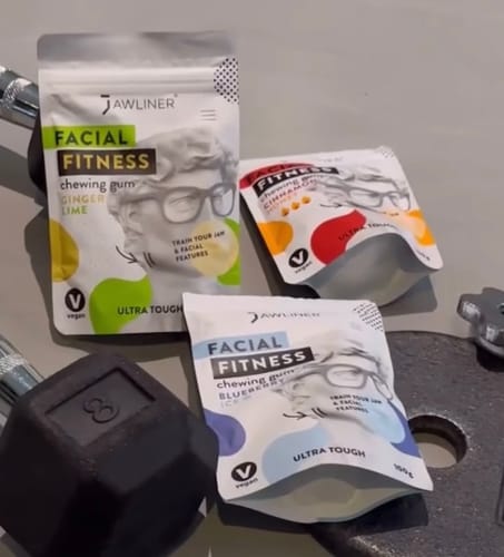 Customer photo review of JAWLINER® 3.0 Special ProPack + Coaching + Chewing Gum + Mewing Ring