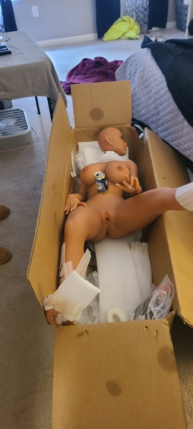 Customer photo review of US Stock - Kenzie 153cm S159 Big Boobs Realistic Sex Doll BBW Jelly Breasts Adult Love Doll