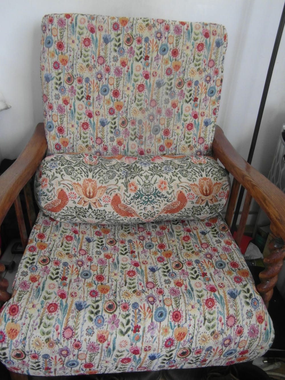 Customer photo review of Kew Gardens Tapestry Fabric