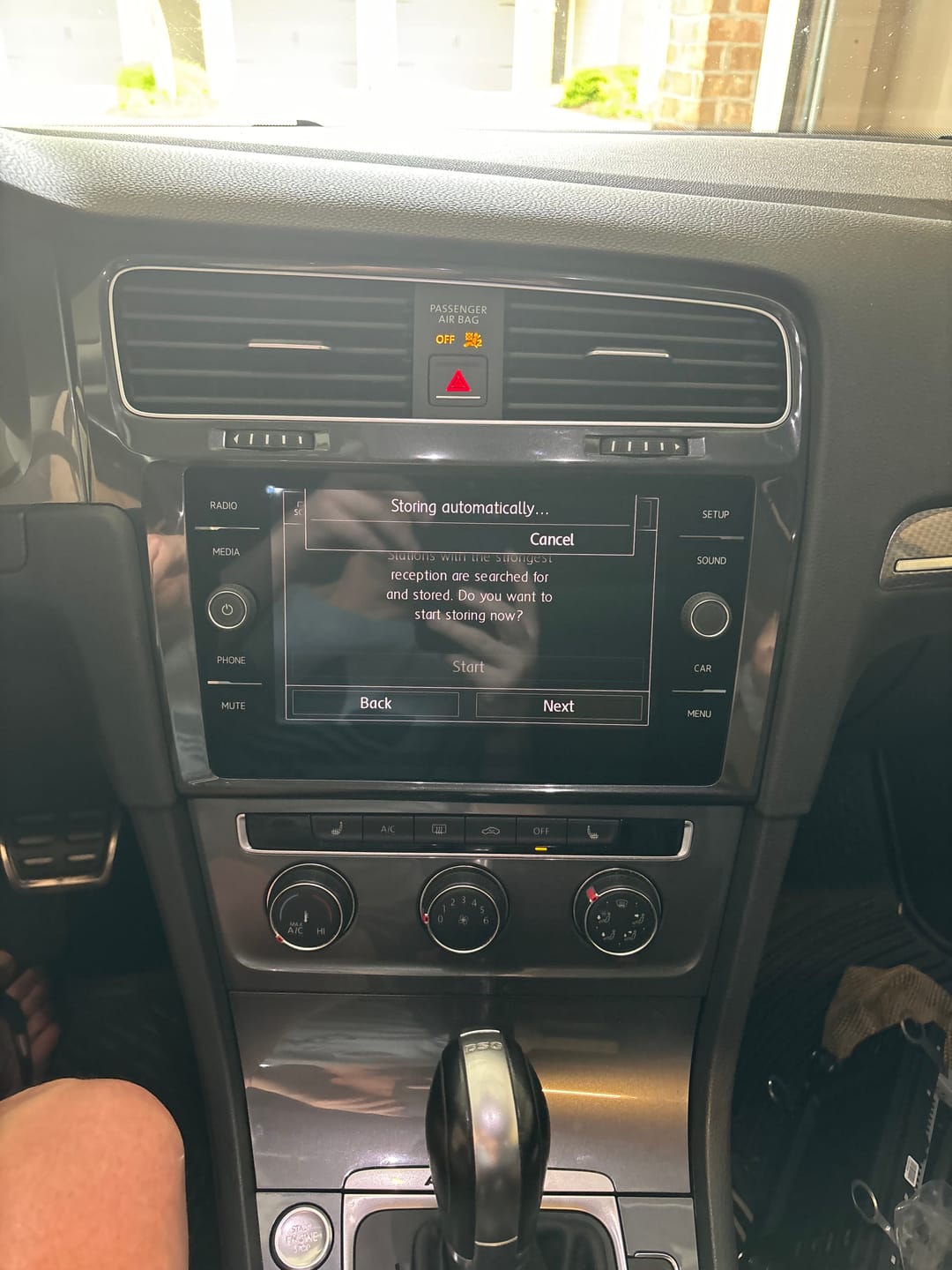 Customer photo review of VW MK7 Golf/GTI/GolfR/E-Golf 8" Glass Display Retrofit Kit (Nav/Non Nav)