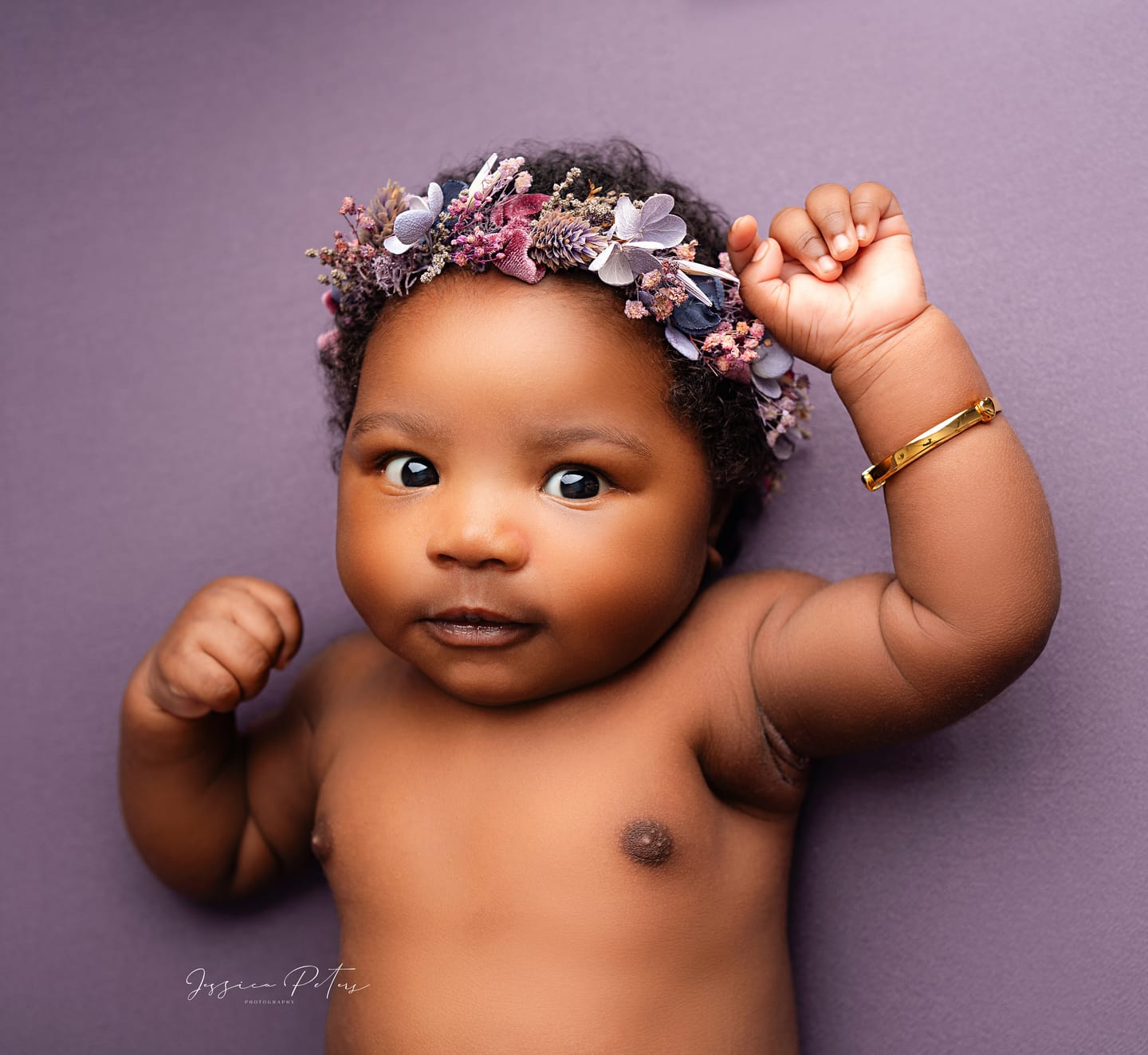 Customer photo review of Baby Butter Newborn Skin Retouching Photoshop Actions